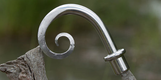 Stainless steel curtain poles are back on-line!