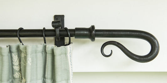 Wrought Iron Shepherd's Crook Finial