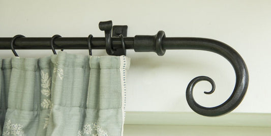 Wrought Iron Scroll Finial