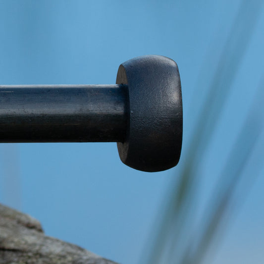 Wrought Iron Chunky Disc Hold Back
